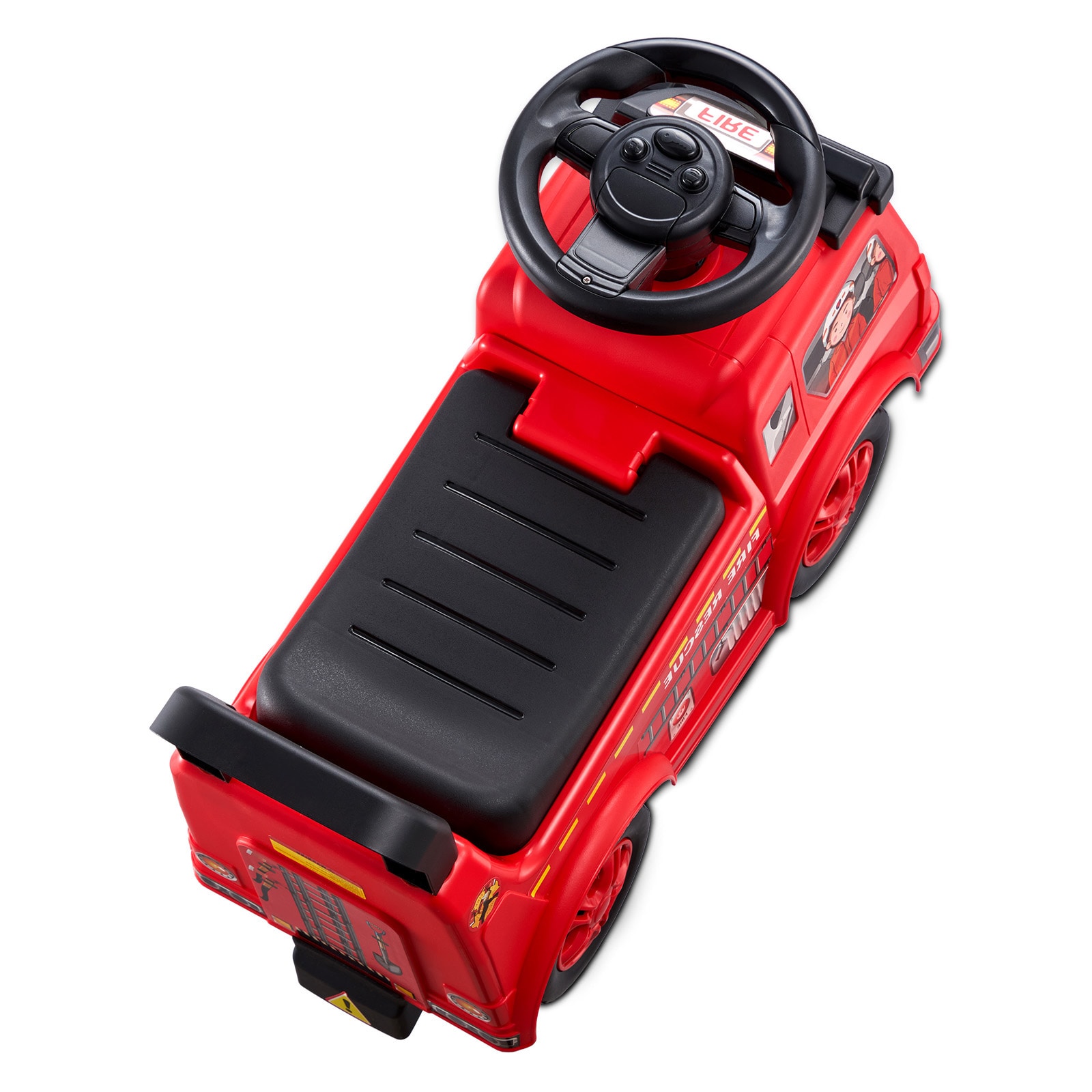 Classic Ride-on Car For Toddlers With Music And Storage, Red_voghion.com